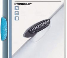 DURABLE Klemmhefter Swingclip DIN A4 mittelblau
