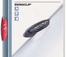 DURABLE Klemmhefter Swingclip DIN A4 purpurrot