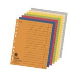 FALKEN Trennblätter DIN A4 180 g/m² chamois