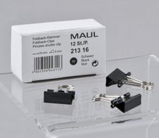 MAUL Foldbackklammern schwarz 1.5 cm
