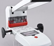 novus Registraturlocher B2200 lichtgrau