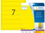 HERMA Ordneretiketten 38,0 x 192,0 mm gelb