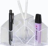 HAN SCALA Stiftehalter 12,5 x 12,5 x 10,0 cm transparent