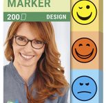 SIGEL Smiley Haftmarker 2,0 x 5,0 cm