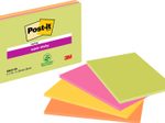 Post-it® Super Sticky Meeting Notes Haftnotizen 20,3 x 15,2 cm