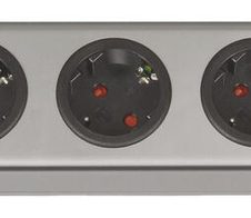 brennenstuhl Steckdosenleiste mit Überspannungsschutz Super-Solid 2.5 m