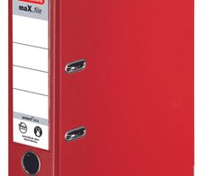 herlitz Ordner Rückenbreite 8 cm DIN A4 Kunststoff rot