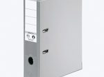 herlitz Ordner Rückenbreite 8 cm DIN A4 Kunststoff grau