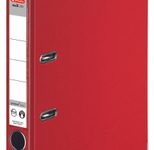 herlitz Ordner Rückenbreite 5 cm DIN A4 Kunststoff rot