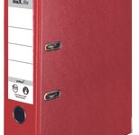 herlitz Ordner Rückenbreite 8 cm DIN A4 Kunststoff rot