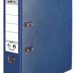 herlitz Ordner Rückenbreite 8 cm DIN A4 Kunststoff blau