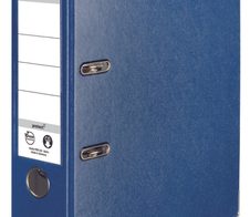 herlitz Ordner Rückenbreite 8 cm DIN A4 Kunststoff blau