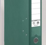 herlitz Ordner Rückenbreite 8 cm DIN A4 Kunststoff grün