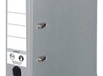 herlitz Ordner Rückenbreite 8 cm DIN A4 Kunststoff grau