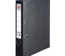 herlitz Ordner Rückenbreite 5 cm DIN A4 Kunststoff schwarz