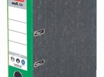 herlitz Ordner Rückenbreite 8 cm DIN A4 Karton grün marmoriert