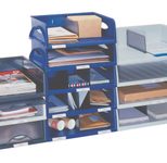 LEITZ Briefablage Sorty A4 DIN A4 grau