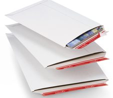 ColomPac® Kartonversandtaschen für DIN B5+ weiß