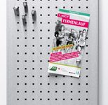 blomus Magnettafel gelocht 30,0 x 40,0 cm silber