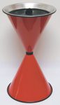 SZ Metall Standaschenbecher rot