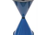SZ Metall Standaschenbecher blau