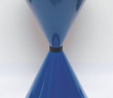 SZ Metall Standaschenbecher blau