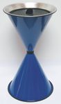 SZ Metall Standaschenbecher blau
