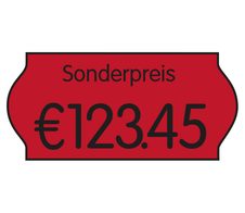 METO Preisetiketten 26,0 x 12,0 mm