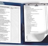 AVERY Zweckform Klemmbrettmappe DIN A4 blau