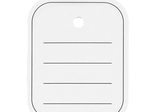 SIGEL Hängeetiketten 40,0 x 50,0 mm