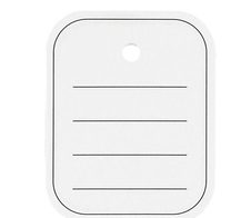 SIGEL Hängeetiketten 40,0 x 50,0 mm