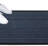 Mercury Fußmatte Grattant 60,0 x 90,0 cm blau gemustert