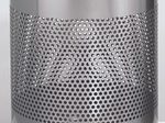 DURABLE Papierkorb 15,0 l silbermetallic