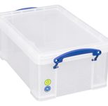 Really Useful Box Aufbewahrungsbox 9,0 l - 39,5 x 25,5 x 15,5 cm transparent