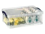 Really Useful Box Aufbewahrungsbox 12,0 l - 46,5 x 27,0 x 15,0 cm transparent