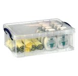 Really Useful Box Aufbewahrungsbox 12,0 l - 46,5 x 27,0 x 15,0 cm transparent
