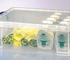 Really Useful Box Aufbewahrungsbox 12,0 l - 46,5 x 27,0 x 15,0 cm transparent
