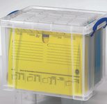 Really Useful Box Aufbewahrungsbox 19,0 l - 39,5 x 25,5 x 29,0 cm transparent
