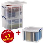 Really Useful Box Aufbewahrungsbox 35,0 l - 48,0 x 39,0 x 31,0 cm transparent
