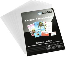 LMG Laminierfolien glänzend 250 mikron A3
