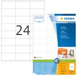HERMA Etiketten 4633 weiß 70,0 x 36,0 mm