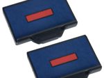 trodat Ersatzstempelkissen 5,6 x 3,3 cm blau/rot