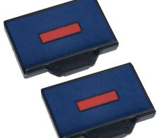 trodat Ersatzstempelkissen 5,6 x 3,3 cm blau/rot