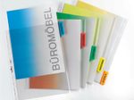 DURABLE Ordnerregister Vollformat, Überbreite blanko DIN A4