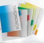DURABLE Ordnerregister Vollformat, Überbreite blanko DIN A4