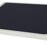 WEDO Fußstütze Relax-STEEL Stahl lichtgrau