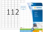 HERMA Etiketten 4334 weiß 25,4 x 16,9 mm