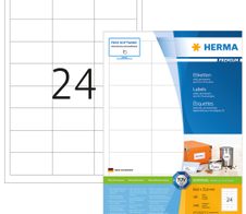 HERMA Etiketten 4262 weiß 64,6 x 33,8 mm