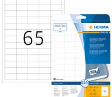 HERMA Etiketten 4212 weiß 38,1 x 21,2 mm