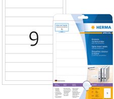 HERMA Einsteck-Rückenschilder 5122 30,0 x 190,0 mm